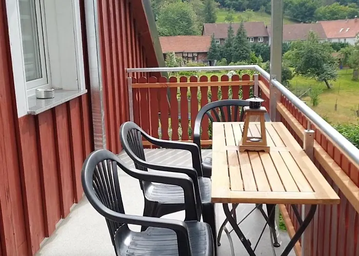 公寓 Mit Balkon Direkt Am Wald Und Wanderweg Ruhe Pur 2 Og